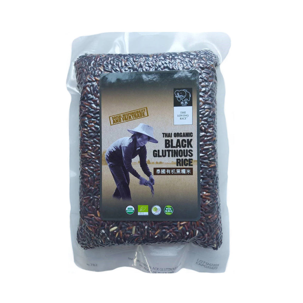 Organic Black Glutinous Rice 500g